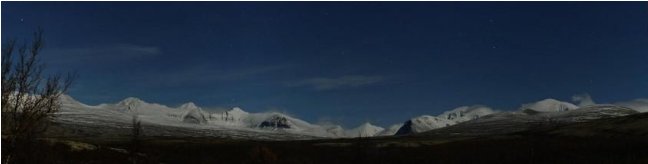 Rondane by Night