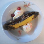 Permalink to: Bananas with pecans and chocolate